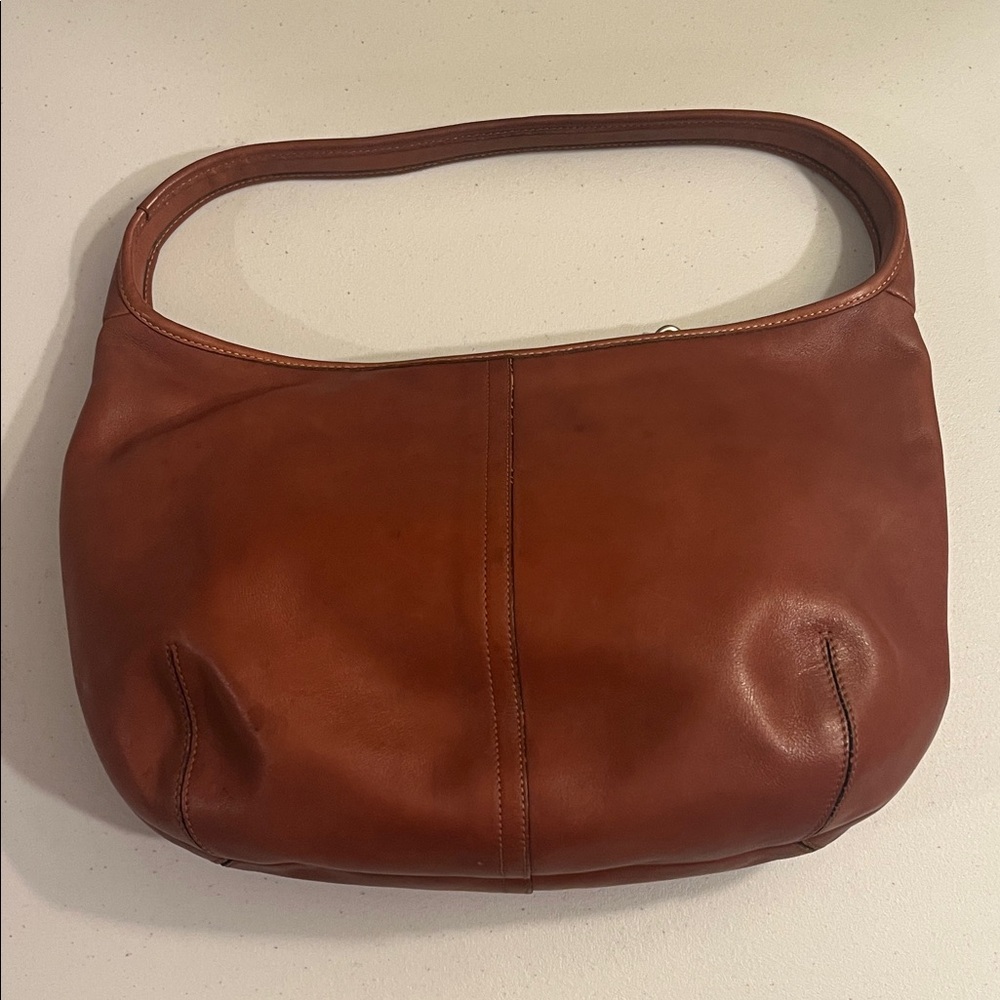 Coach 9266 Brown Leather Ergo Hobo Bag